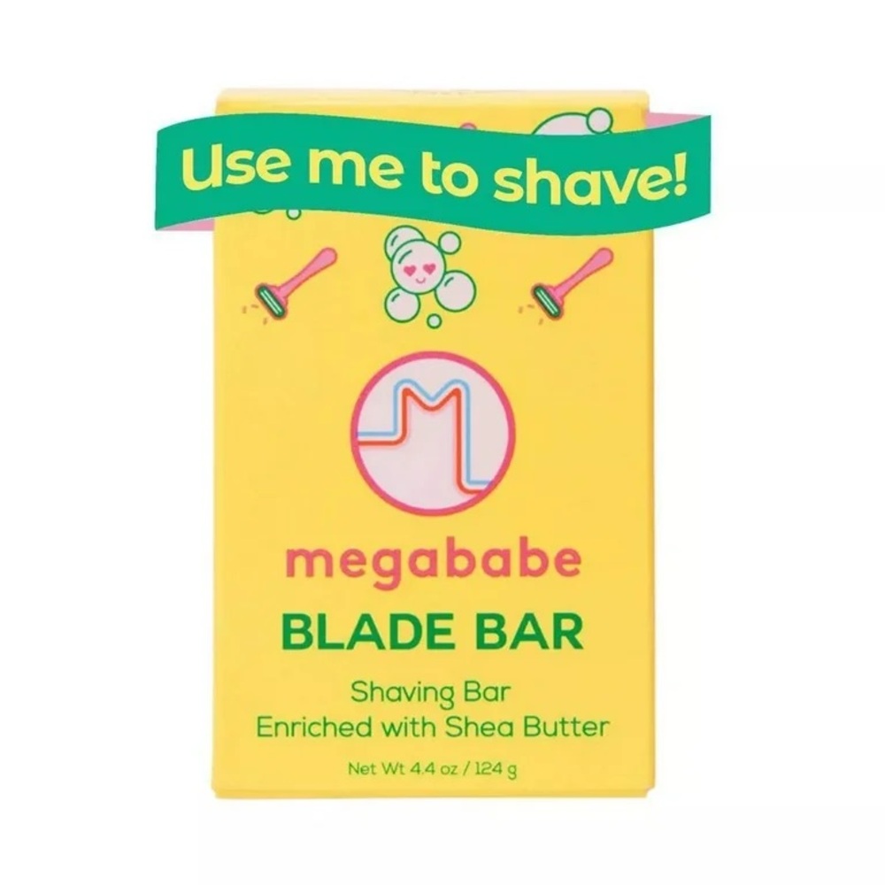Megababe Blade Bar, Hydrating Shave Bar, Fragrance-Free, 4.4 oz
NWT